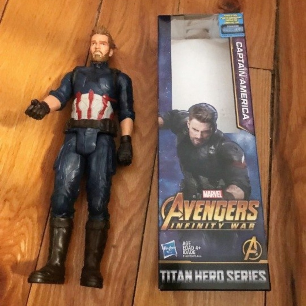 Captain America titan Hero Series Figure